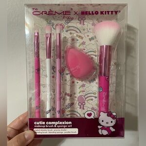 Hello Kitty Cutie Complexion Makeup Brush & Sponge Set